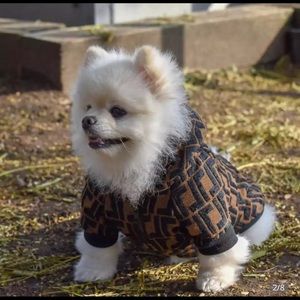 Designer dog sweater